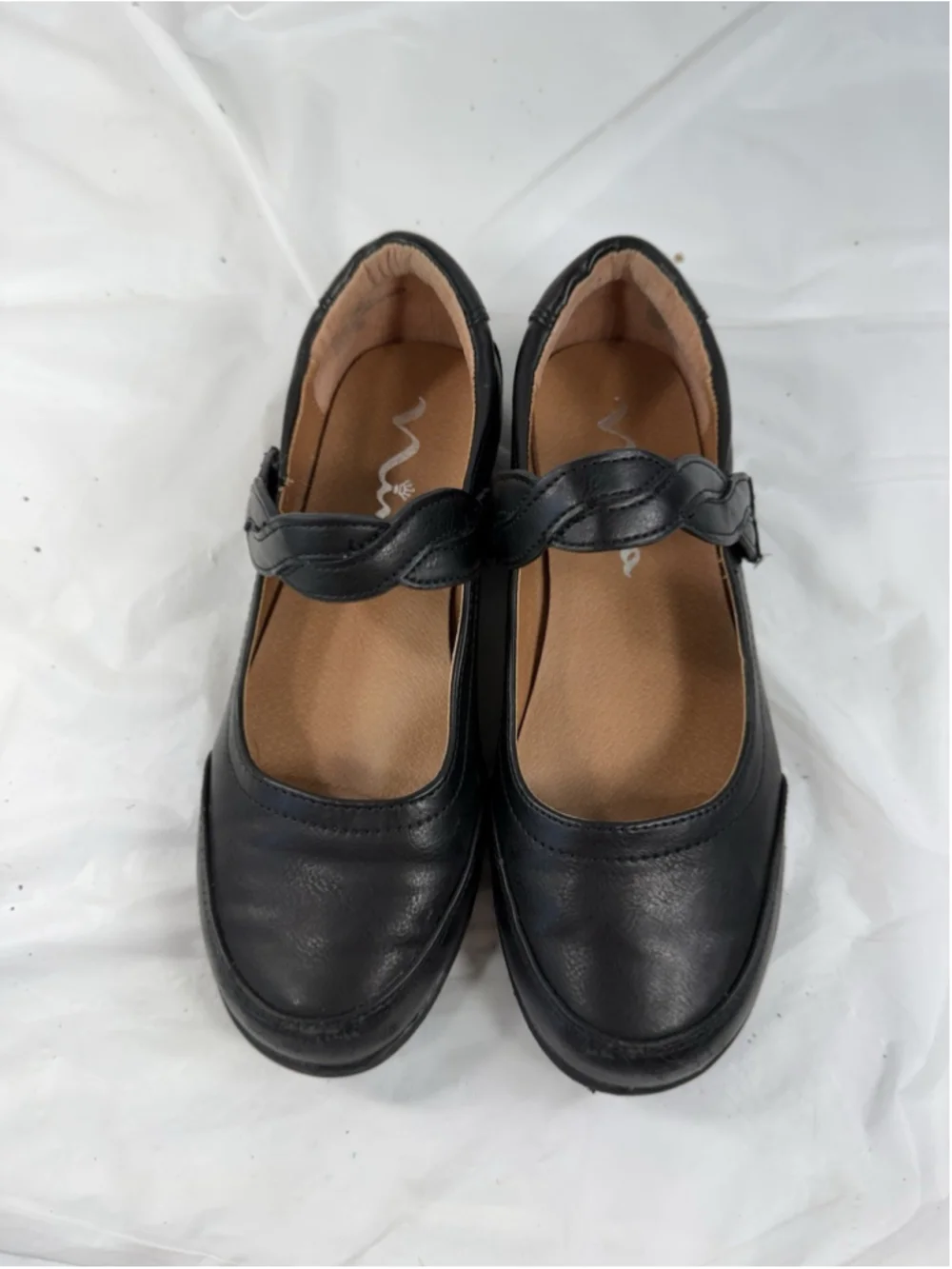 School Shoes Nina Girls Black LEATHER Youth Girls Size 4M